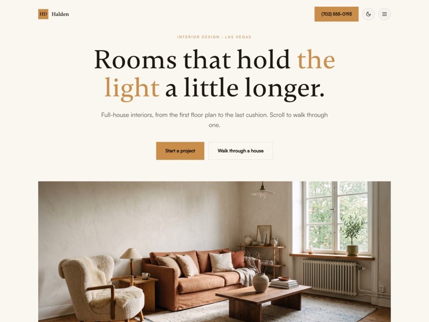 The Atelier style, a real page built by this engine