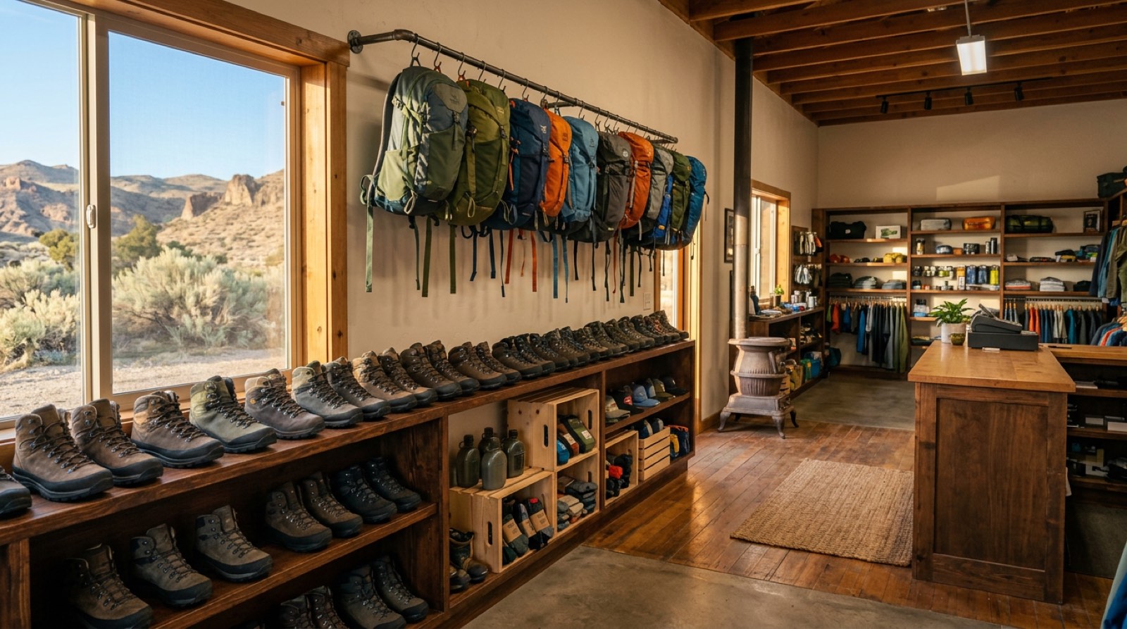 Inside Trailhead Outfitters